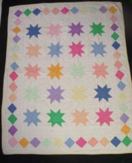 Sweet BABY QUILT Non gender Specific ~ A Little Vintage  