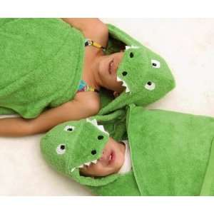  alligator hooded towel