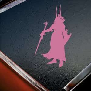  FFI Dissidia Pink Decal Warrior Of Light Window Pink 