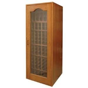   Sonoma 180 Wine Cooler Cabinet in Cherry Wood Wood Finish Clear Baby
